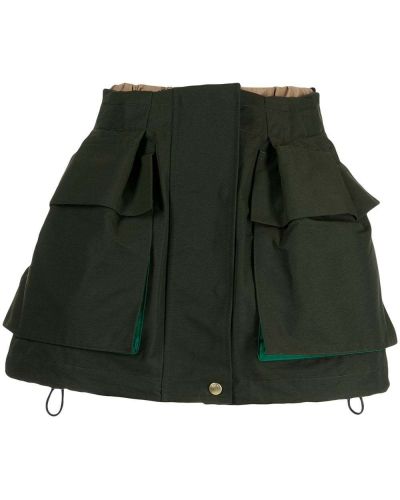 Pantalones cortos cargo con bolsillos Sacai verde
