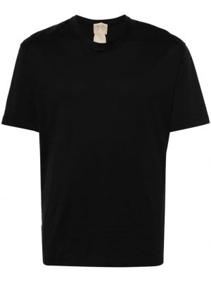 Памучна тениска Ten C черно