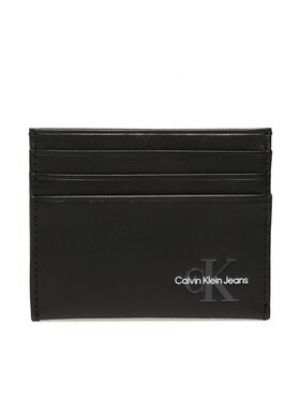 Calvin Klein Jeans Puzdro na kreditné karty Monogram Soft Cardholder 6Cc K50K510149  - čierna