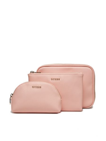 Kozmetička torbica Guess ružičasta