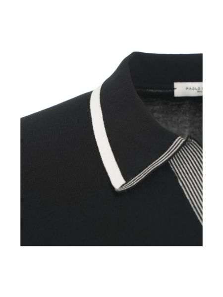 Camisa de algodón Paolo Pecora negro