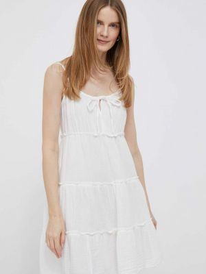 Памучна рокля Gap бяло