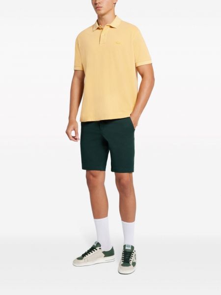 Slim fit chinos Lacoste zelené