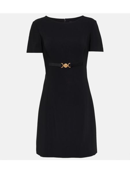 Платье мини Versace черное