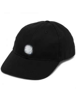 Medvilninis siuvinėtas kepurė su snapeliu Givenchy