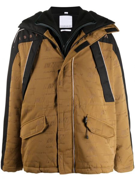 Oversized kabát s potiskem Napa By Martine Rose