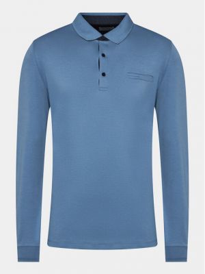 Polo majica Pierre Cardin modra