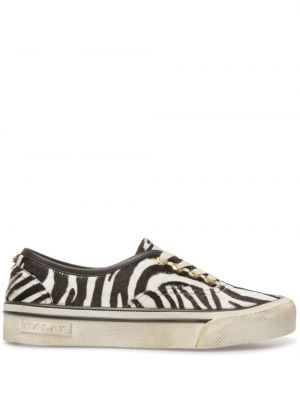 Zebra mintás sneakers nyomtatás Bally