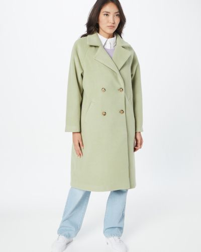 Priliehavý medzisezónny kabát Glamorous zelená