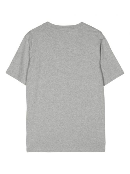 Kokvilnas t-krekls ar apdruku Ps Paul Smith pelēks