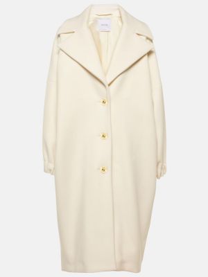 Cappotto di lana Patou bianco