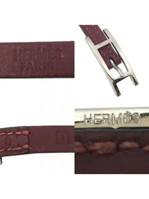 Pulsera de cuero Hermès Vintage