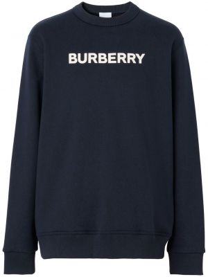 Sweatshirt mit print Burberry blau