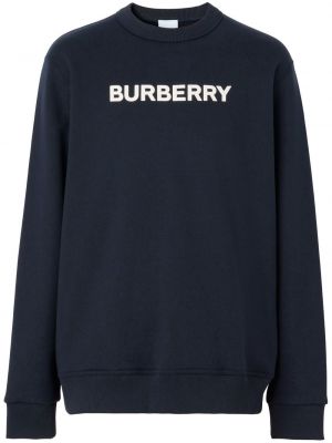 Sweat à imprimé Burberry bleu