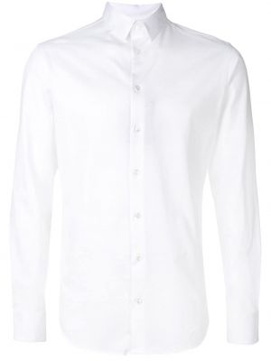 Krekls ar pogām Giorgio Armani balts
