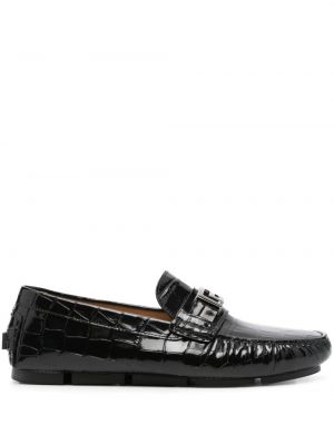 Loaferice Versace crna
