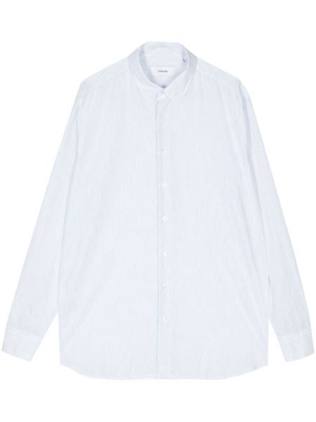 Pruhovaná košeľa Lardini biela
