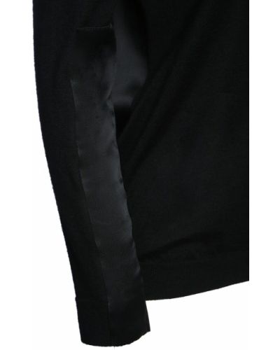 Kašmírový saténový svetr Tom Ford černý