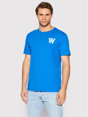 T-shirt Wood Wood blu