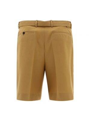 Pantalones cortos de lana Lanvin beige