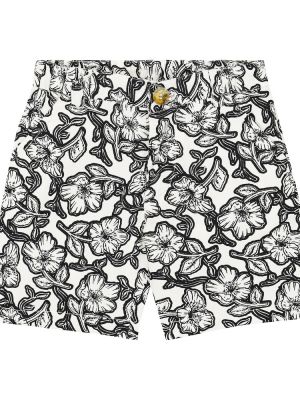 Floral bomull shorts for jenter Bonpoint