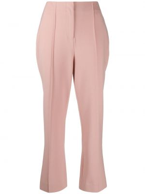 Pantalones de cintura alta Jonathan Simkhai rosa