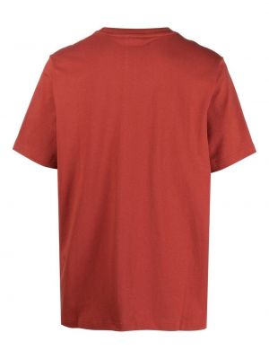 T-shirt brodé Puma rouge