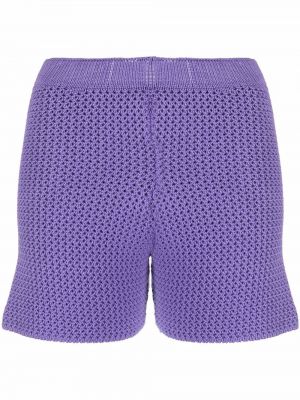 Pantalones cortos de punto Ami Amalia violeta