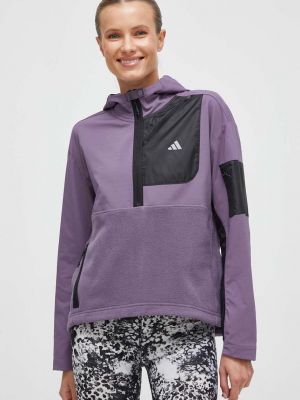 Jakna Adidas Performance vijolična