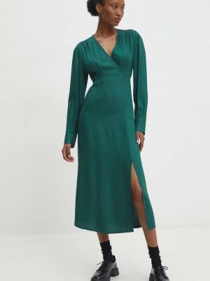 Midi haljina Answear Lab zelena