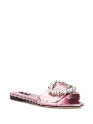 Ilma kontsaga kingad Dolce & Gabbana lilla