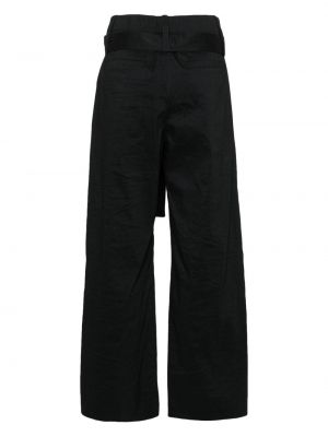 Pantalon large Issey Miyake noir