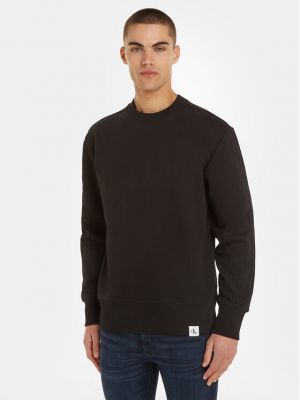 Sweatshirt Calvin Klein Jeans schwarz