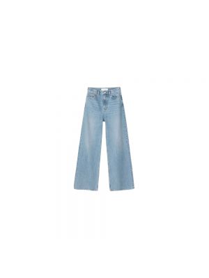 High waist jeans ausgestellt Samsøe Samsøe blau