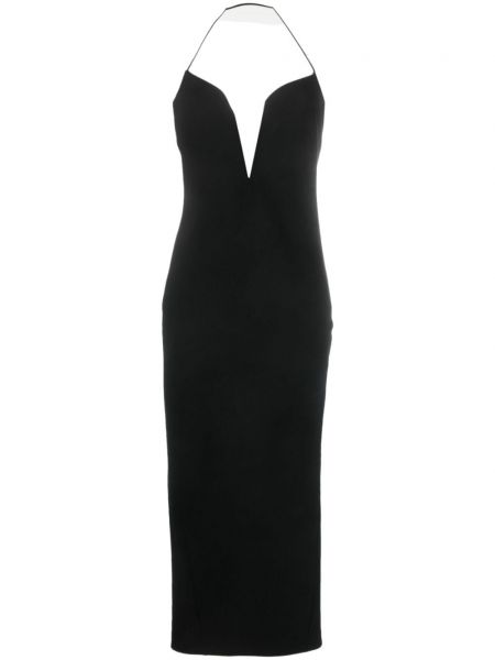 Dlouhé šaty Givenchy čierna