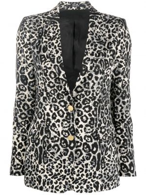 Leopardimustriga mustriline jakk Tagliatore