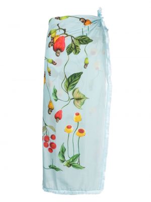 Suknja s cvjetnim printom s printom Agua By Agua Bendita