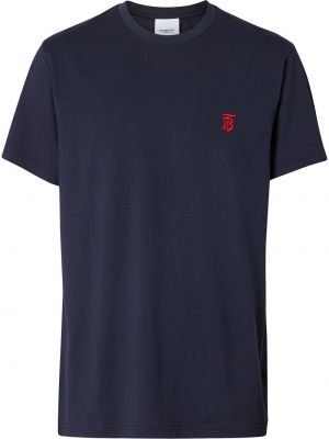 T-shirt Burberry blå