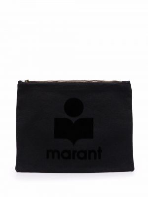 Bolso clutch Isabel Marant étoile negro