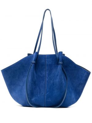 Велурени чанта за ръка Yuzefi синьо