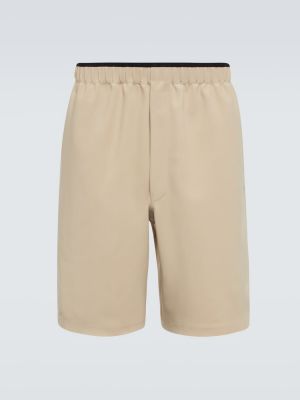 Pantalones cortos deportivos de tela jersey Gr10k beige