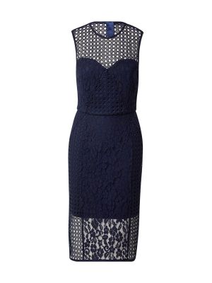 Κοκτέιλ φόρεμα Bardot μπλε