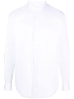 Koszula bawełniana Giorgio Armani biała