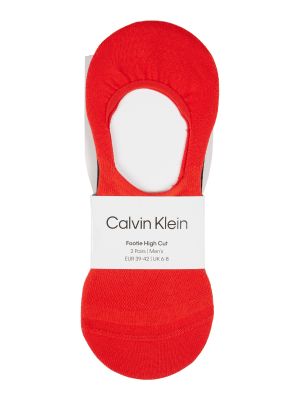 Stopki Ck Calvin Klein czerwone