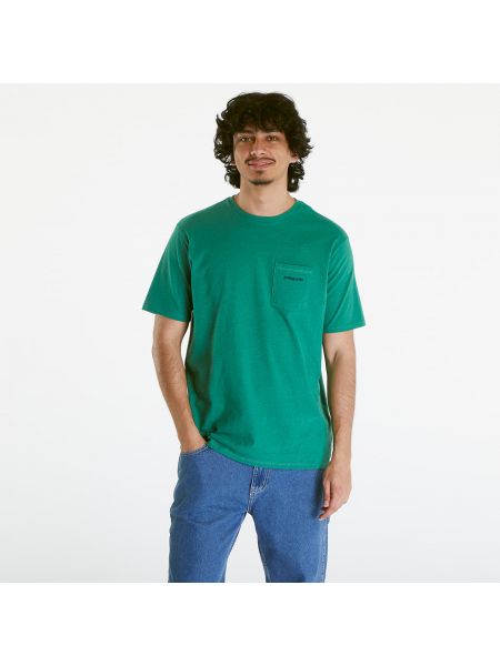 Tričko s kapsami Patagonia zelené
