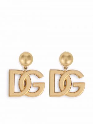 Náušnice Dolce & Gabbana zlatá