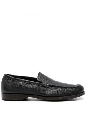 Pantofi loafer din piele slip-on Fratelli Rossetti negru