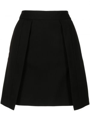 Plisované mini sukně Portspure černé