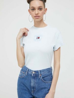 Tommy Jeans t-shirt női - Kék