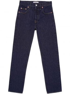 Straight jeans aus baumwoll Sporty & Rich blau